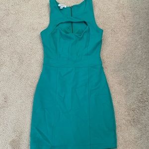 Bebe cutout bodycon dress